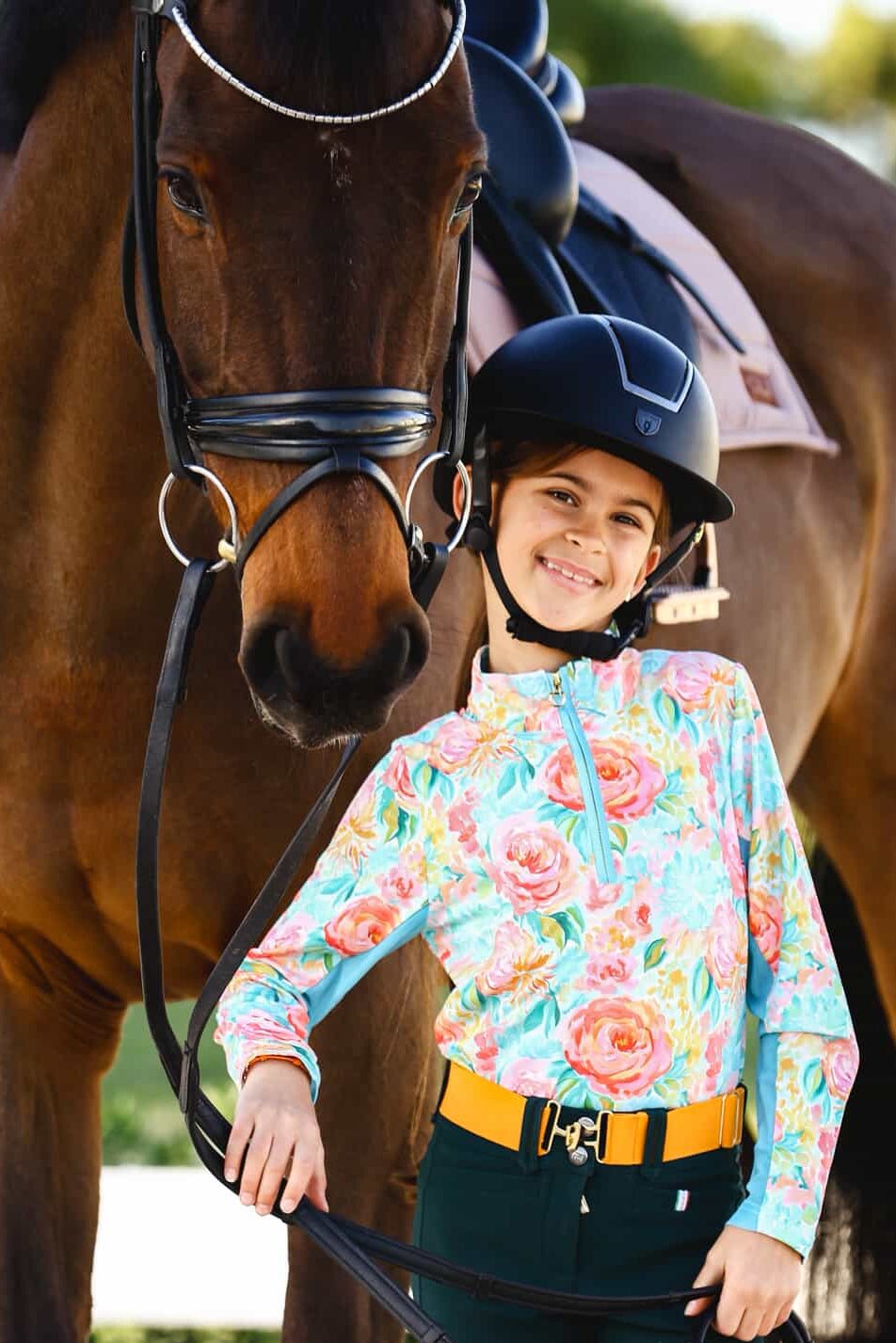The Proper Fox Youth Floral Sun Shirt - Equiluxe Tack