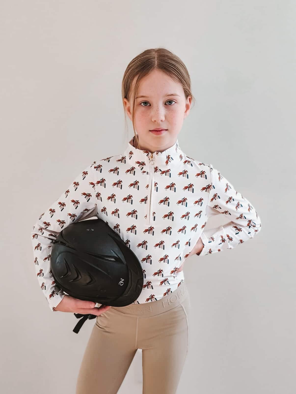 The Proper Fox Youth Jumping Sun Shirt - Equiluxe Tack