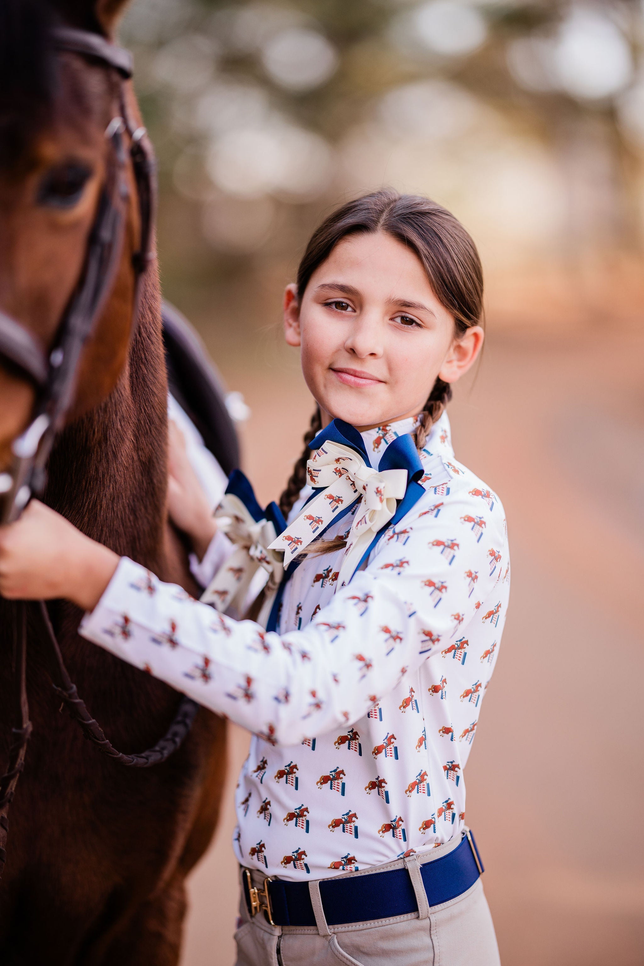 The Proper Fox Youth Jumping Sun Shirt - Equiluxe Tack
