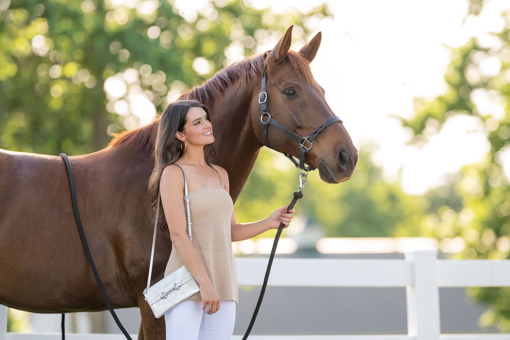 The Wellington Wristlet - Tucker Tweed Equestrian - Equiluxe Tack