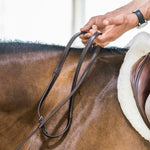 ThinLine Lined English Reins - Equiluxe Tack - Equiluxe Tack