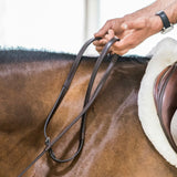 ThinLine Lined English Reins - Equiluxe Tack - Equiluxe Tack