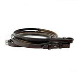 ThinLine Lined English Reins - Equiluxe Tack - Equiluxe Tack