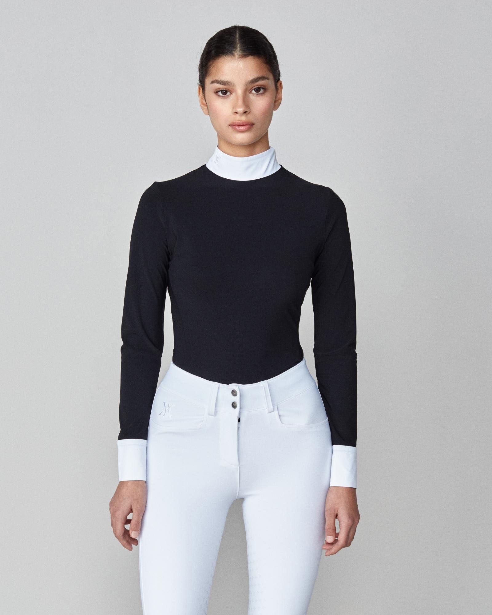 Timeless Show Shirt Black - Yagya - Equiluxe Tack