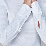 Timeless Show Shirt Mesh White - Yagya - Equiluxe Tack