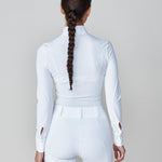 Timeless Show Shirt Mesh White - Yagya - Equiluxe Tack