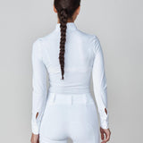 Timeless Show Shirt Mesh White - Yagya - Equiluxe Tack