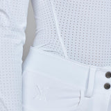 Timeless Show Shirt Mesh White - Yagya - Equiluxe Tack