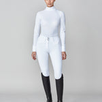 Timeless Show Shirt Mesh White - Yagya - Equiluxe Tack