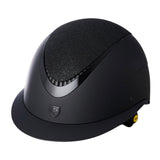 Tipperary Caledon Mips® Helmet-Sh Matte Black | Top Sparkle | Tr Black Gloss | Br Wide | Mips - Equiluxe Tack