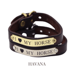 Toddler Sized Pony Bracelet - Remarkable Leather Goods - Equiluxe Tack