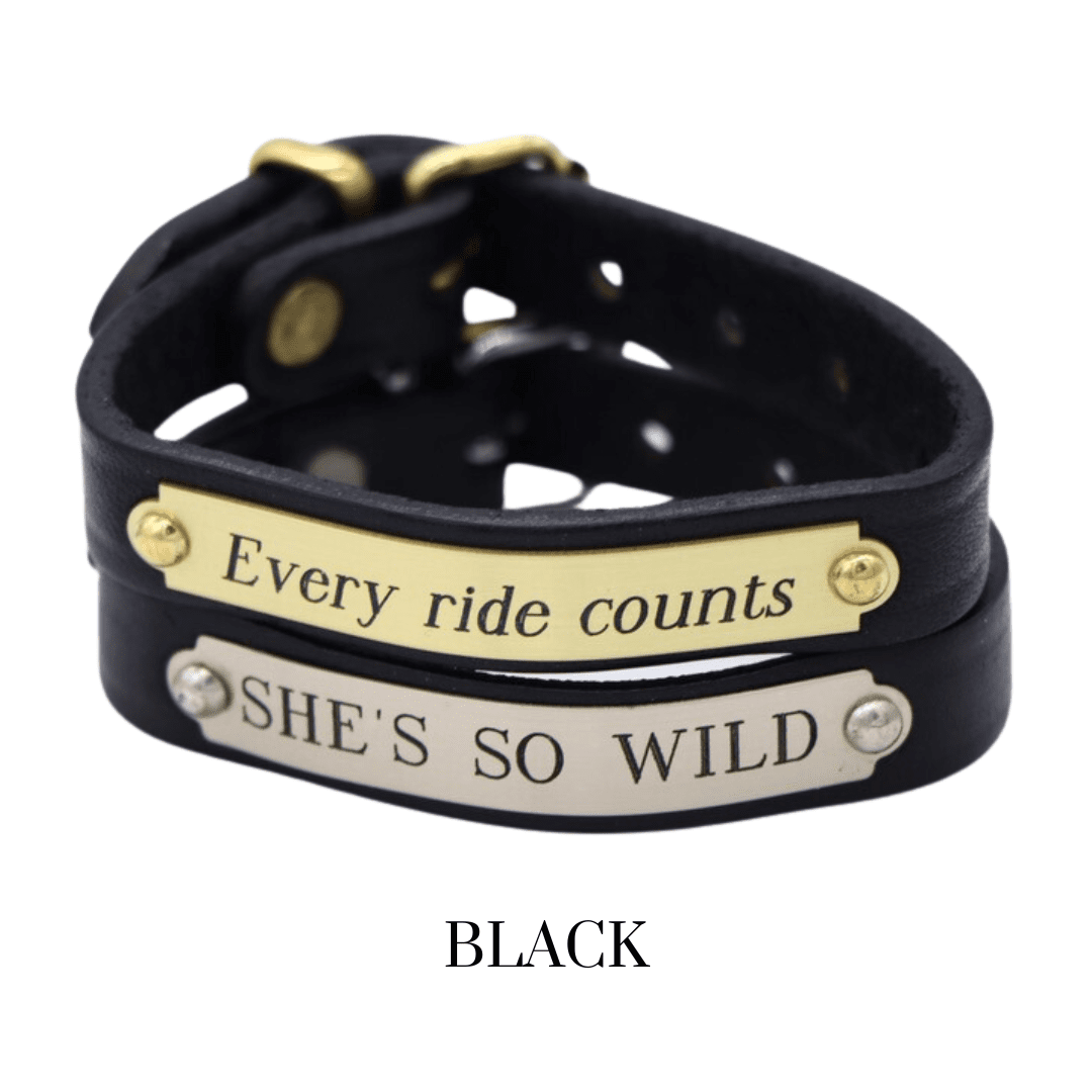 Toddler Sized Pony Bracelet - Remarkable Leather Goods - Equiluxe Tack