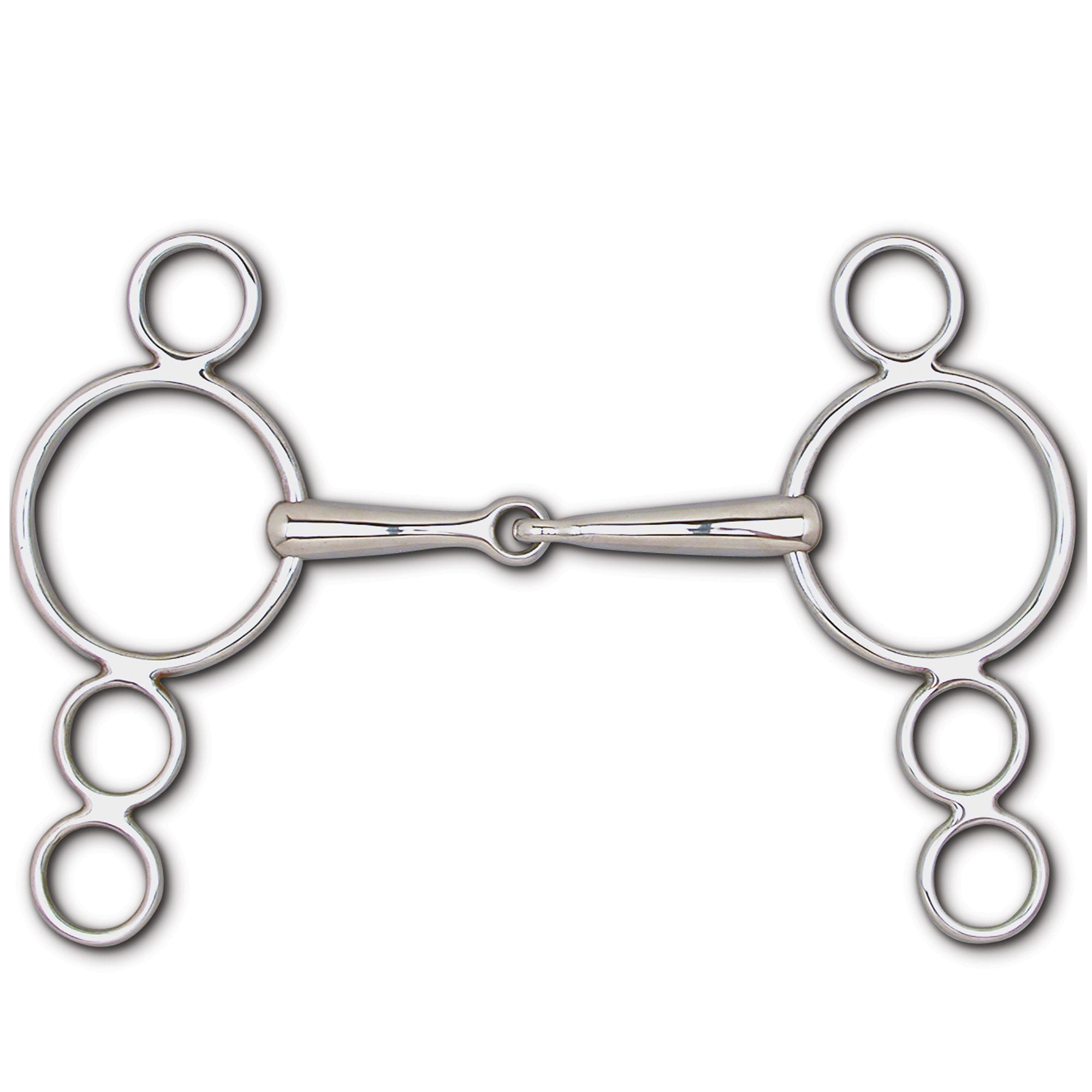 Toklat 4 - Ring Continental Gag Snaffle Bit - Toklat - Equiluxe Tack