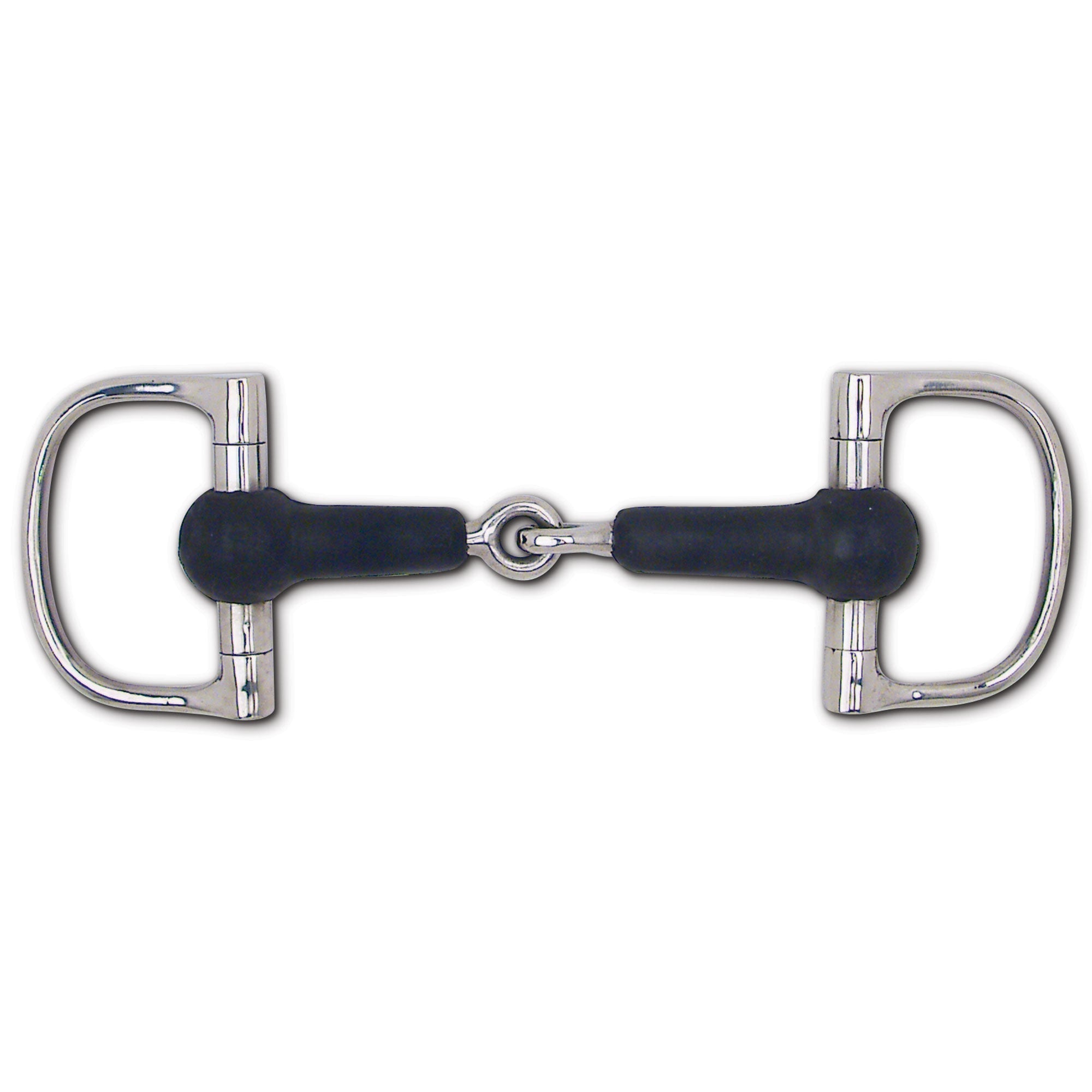 Toklat English Dee Soft Rubber Mouth Snaffle Bit - Toklat - Equiluxe Tack