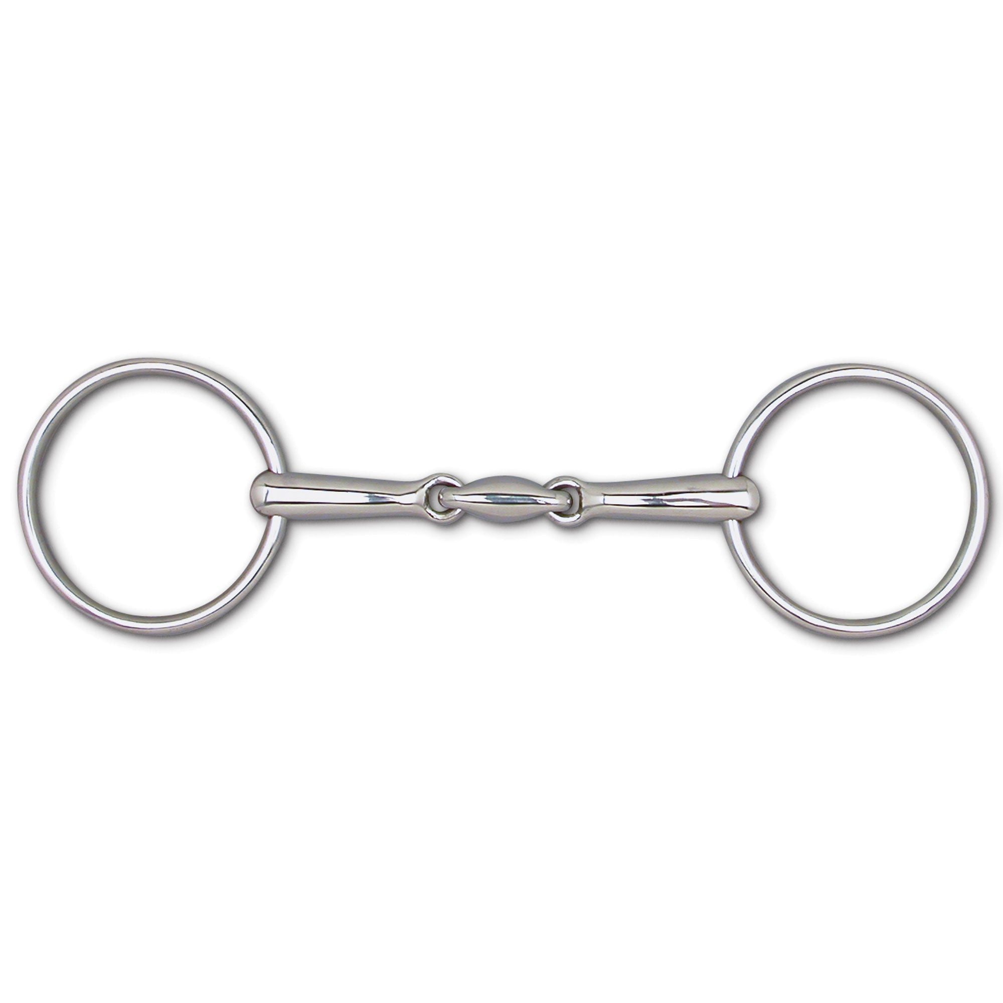 Toklat Loose Ring 14mm 3 - Piece Snaffle Bit - Toklat - Equiluxe Tack