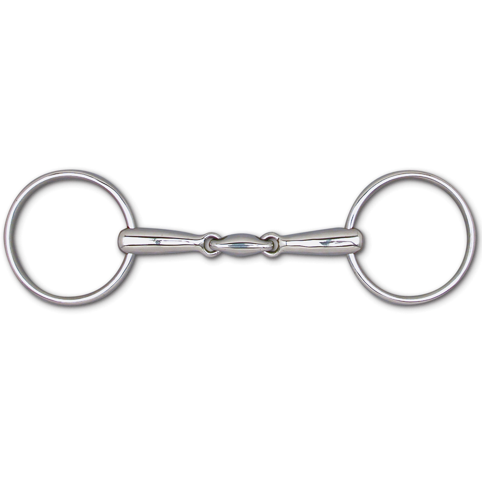 Toklat Loose Ring 16mm 3 - Piece Snaffle Bit - Toklat - Equiluxe Tack
