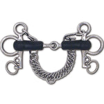 Toklat Tom Thumb Pelham with Soft Rubber Snaffle Bit - Toklat - Equiluxe Tack