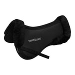 Trifecta Half Pad with Sheepskin Rolls - Equiluxe Tack - Equiluxe Tack