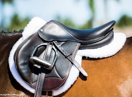 Trifecta Half Pad with Sheepskin Rolls - Equiluxe Tack - Equiluxe Tack