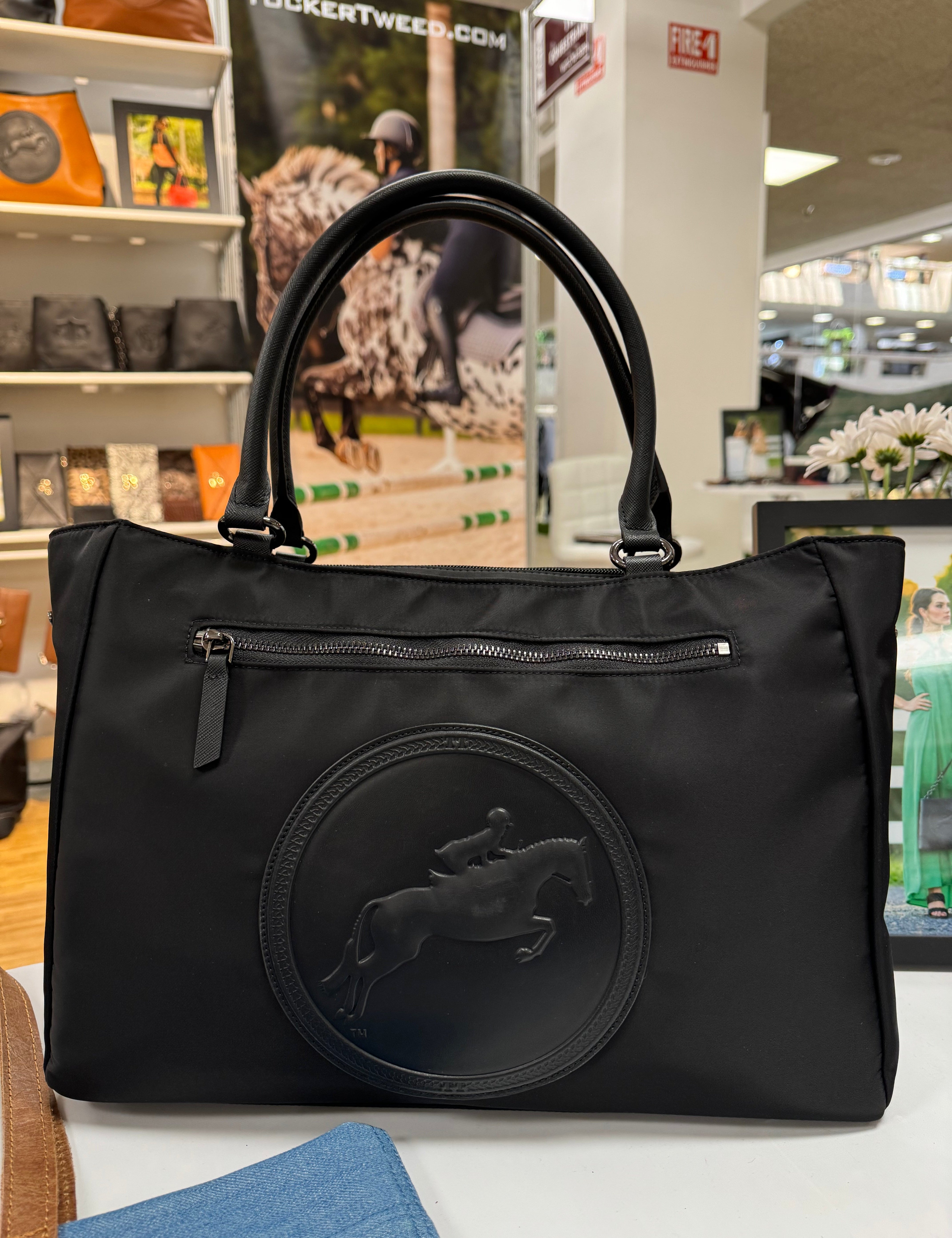 TTE Office Tote - Tucker Tweed - Equiluxe Tack