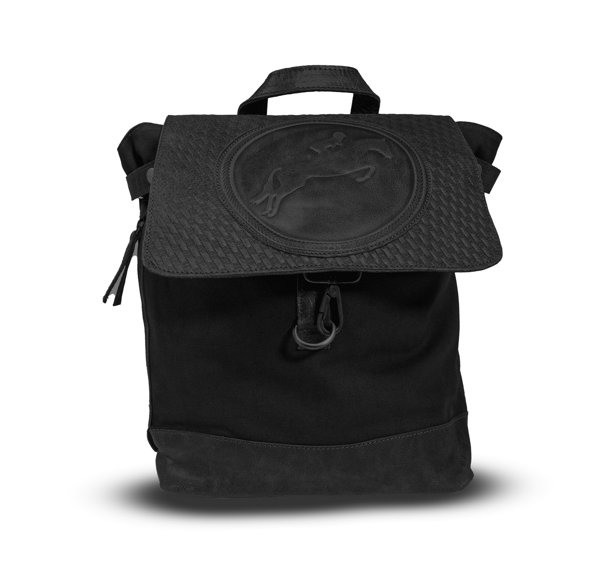 Tucker Tweed Barn Backpack | Black - Equiluxe Tack