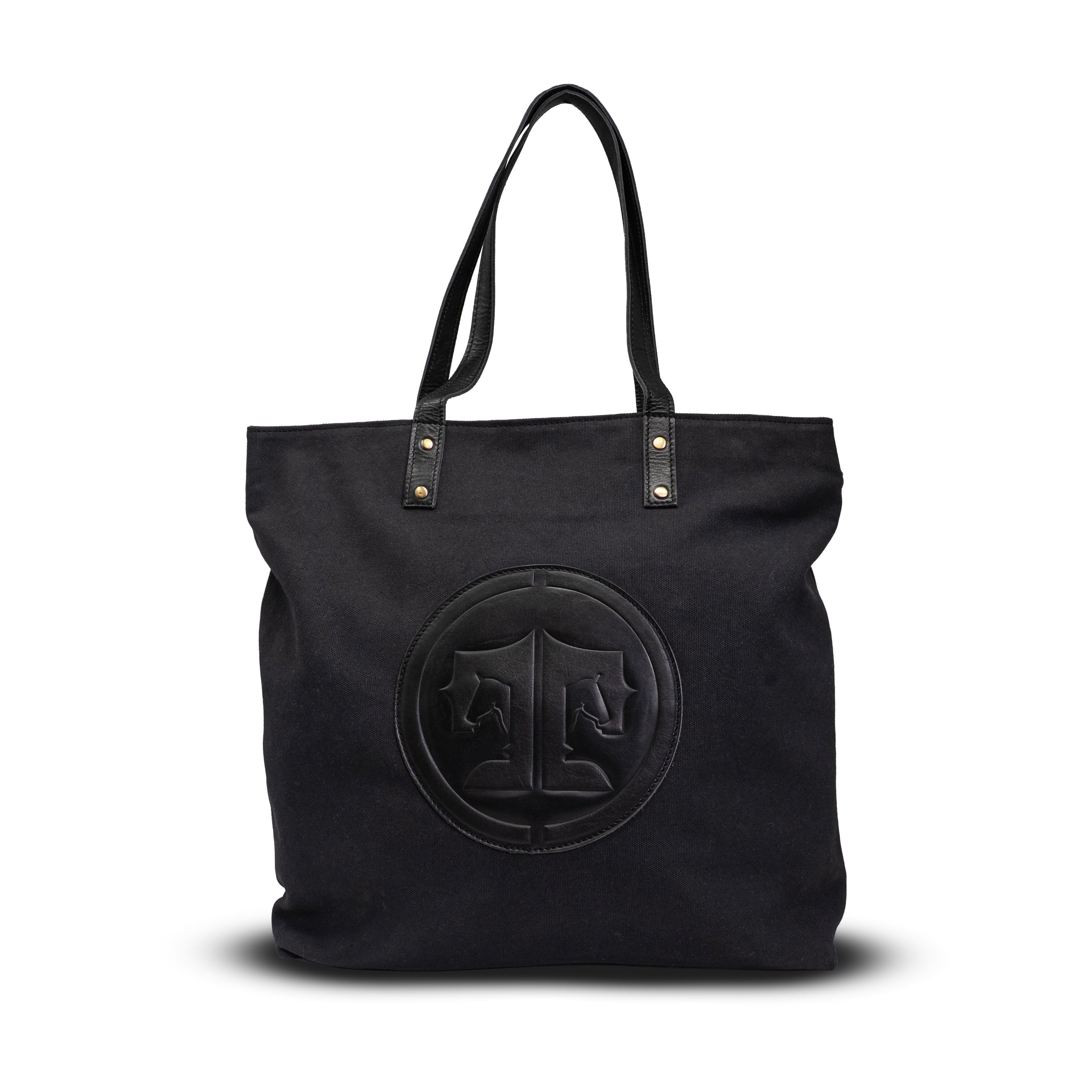 Tucker Tweed Barn Bag | Black - Equiluxe Tack