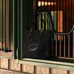Tucker Tweed Barn Bag | Black - Equiluxe Tack