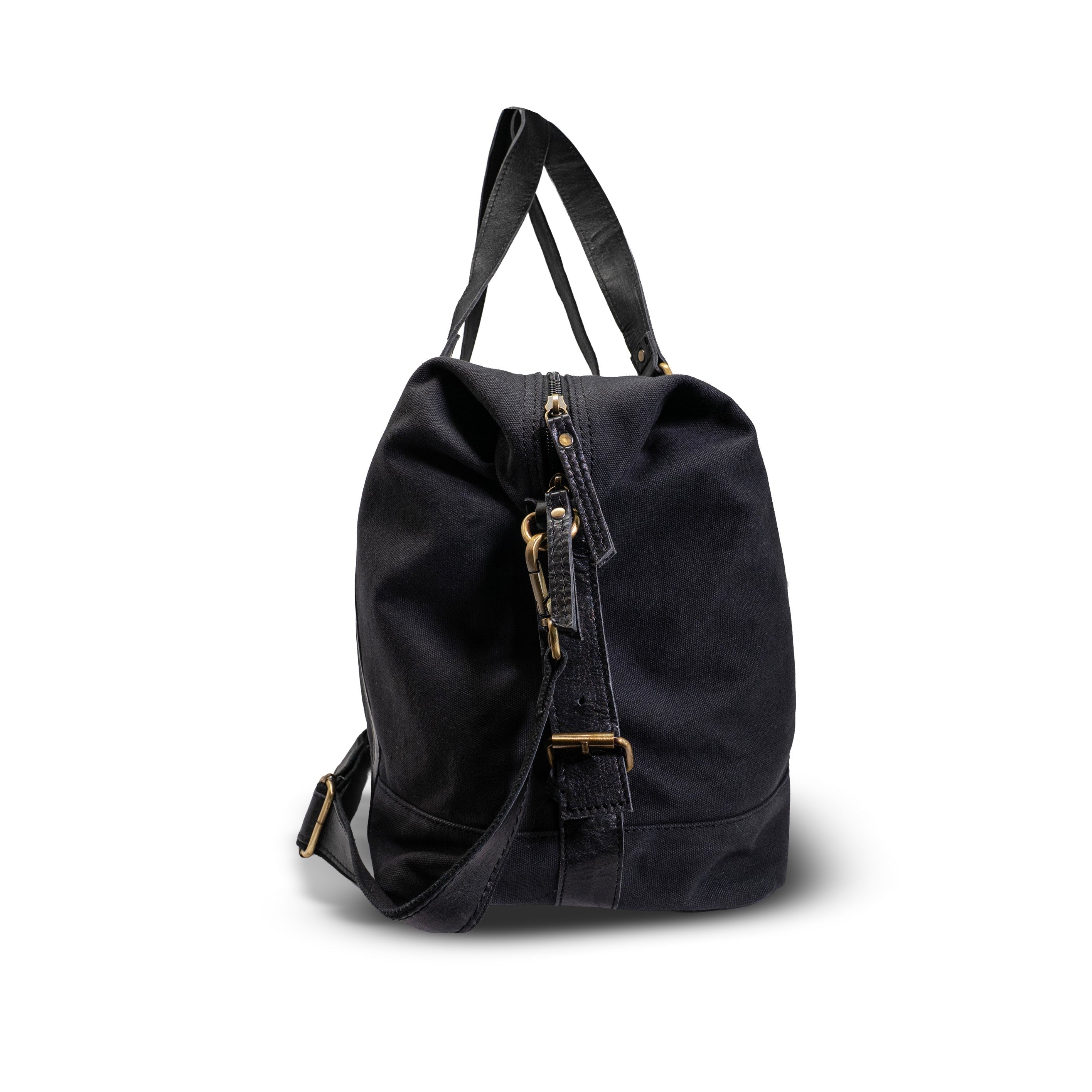 Tucker Tweed Barn Duffle | Black - Equiluxe Tack