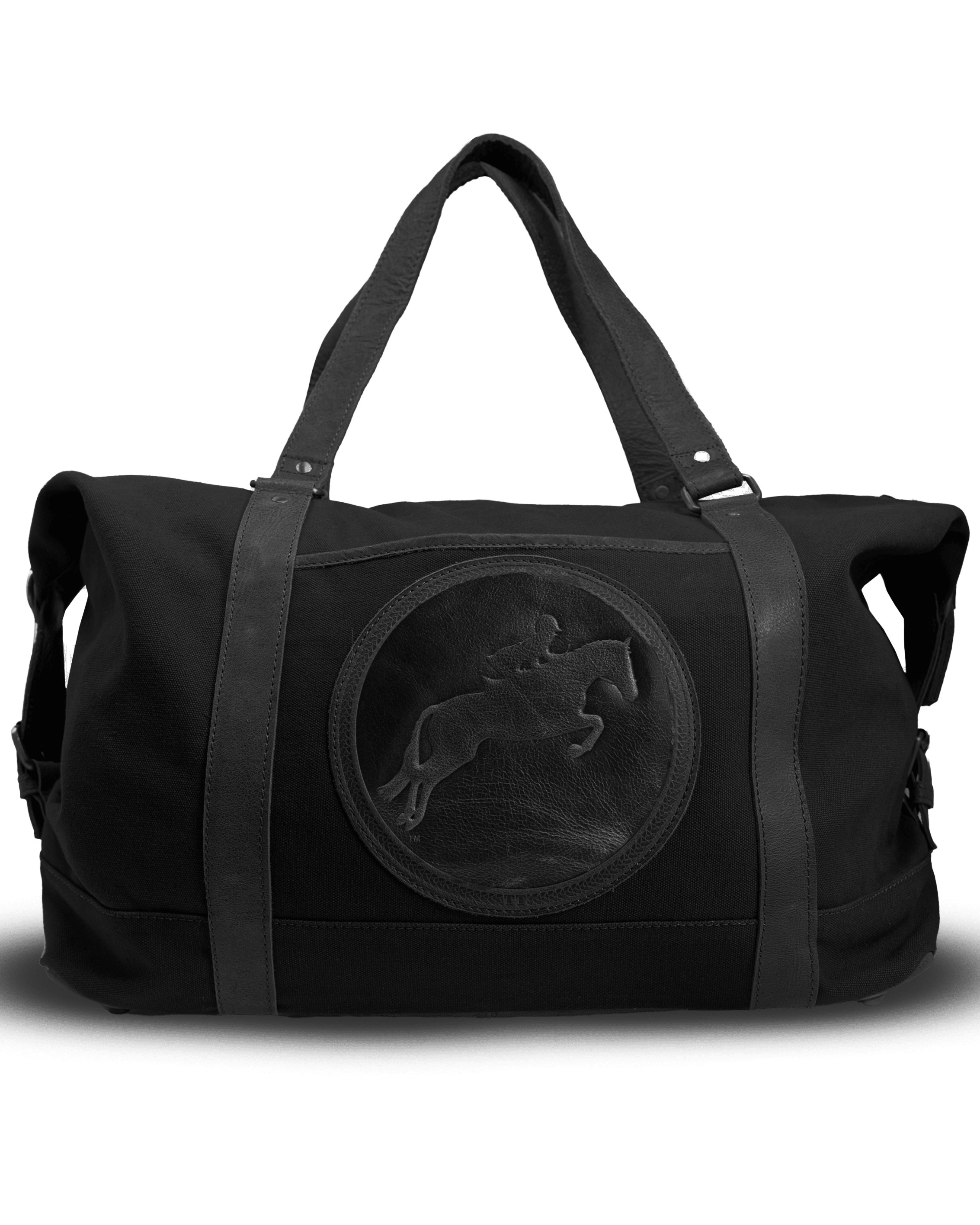 Tucker Tweed Barn Duffle | Black - Equiluxe Tack