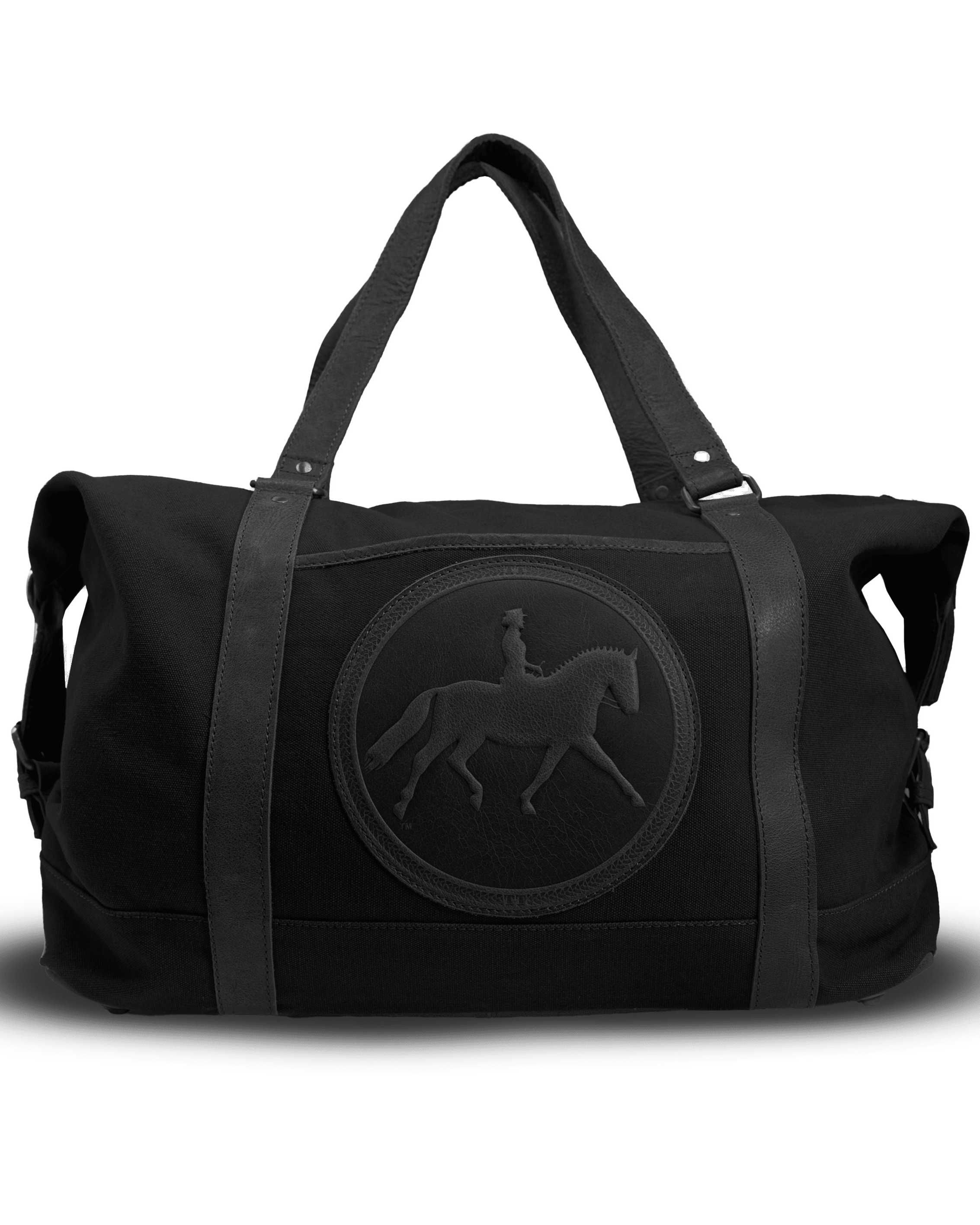 Tucker Tweed Barn Duffle | Black - Equiluxe Tack