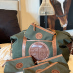 Tucker Tweed Barn Makeup Pouch - Equiluxe Tack