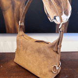 Tucker Tweed Bethany Bit Bag Suede - Limited Edition Milk Chocolate - Tucker Tweed Equestrian - Equiluxe Tack