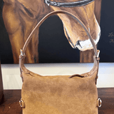 Tucker Tweed Bethany Bit Bag Suede - Limited Edition Milk Chocolate - Tucker Tweed Equestrian - Equiluxe Tack