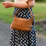 Tucker Tweed Bethany Bit Bag Suede- Limited Edition Milk Chocolate - Tucker Tweed Equestrian - Equiluxe Tack
