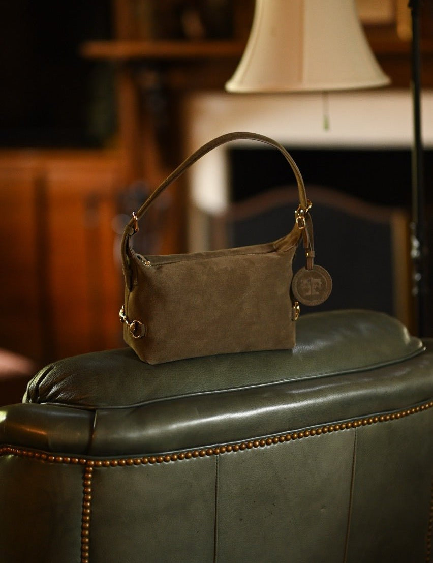 Tucker Tweed Bethany Bit Bag Summer Suede | Limited Edition - Equiluxe Tack