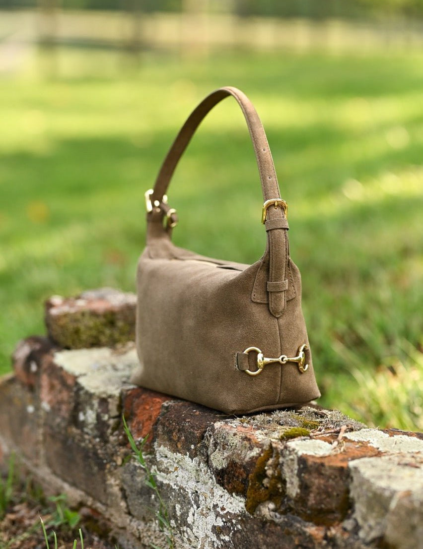 Tucker Tweed Bethany Bit Bag Summer Suede | Limited Edition - Equiluxe Tack