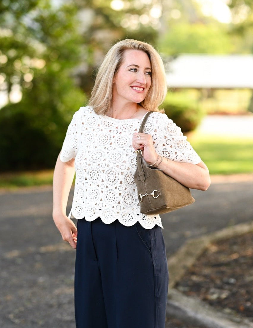 Tucker Tweed Bethany Bit Bag Summer Suede | Limited Edition - Equiluxe Tack