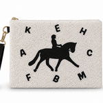Tucker Tweed Dressage Large Beaded Pouch - Equiluxe Tack