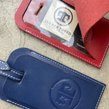 Tucker Tweed Leather Luggage Tags - Tucker Tweed Equestrian - Equiluxe Tack