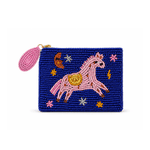 Tucker Tweed Pink Pony Small Beaded Pouch - Equiluxe Tack