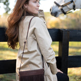 Tucker Tweed Wellington Wristlet Dark Chocolate Fringe LIMITED EDITION - Tucker Tweed Equestrian - Equiluxe Tack