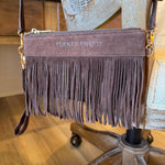 Tucker Tweed Wellington Wristlet Dark Chocolate Fringe LIMITED EDITION - Tucker Tweed Equestrian - Equiluxe Tack