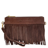 Tucker Tweed Wellington Wristlet Dark Chocolate Fringe LIMITED EDITION - Tucker Tweed Equestrian - Equiluxe Tack