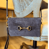 Tucker Tweed Wellington Wristlet Espresso Suede Edition - Tucker Tweed Equestrian - Equiluxe Tack
