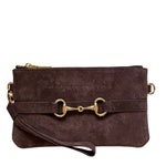 Tucker Tweed Wellington Wristlet Espresso Suede Edition - Tucker Tweed Equestrian - Equiluxe Tack