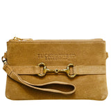 Tucker Tweed Wellington Wristlet Palomino Suede Edition - Tucker Tweed Equestrian - Equiluxe Tack