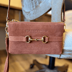 Tucker Tweed Wellington Wristlet Sorrel Suede Edition - Tucker Tweed Equestrian - Equiluxe Tack