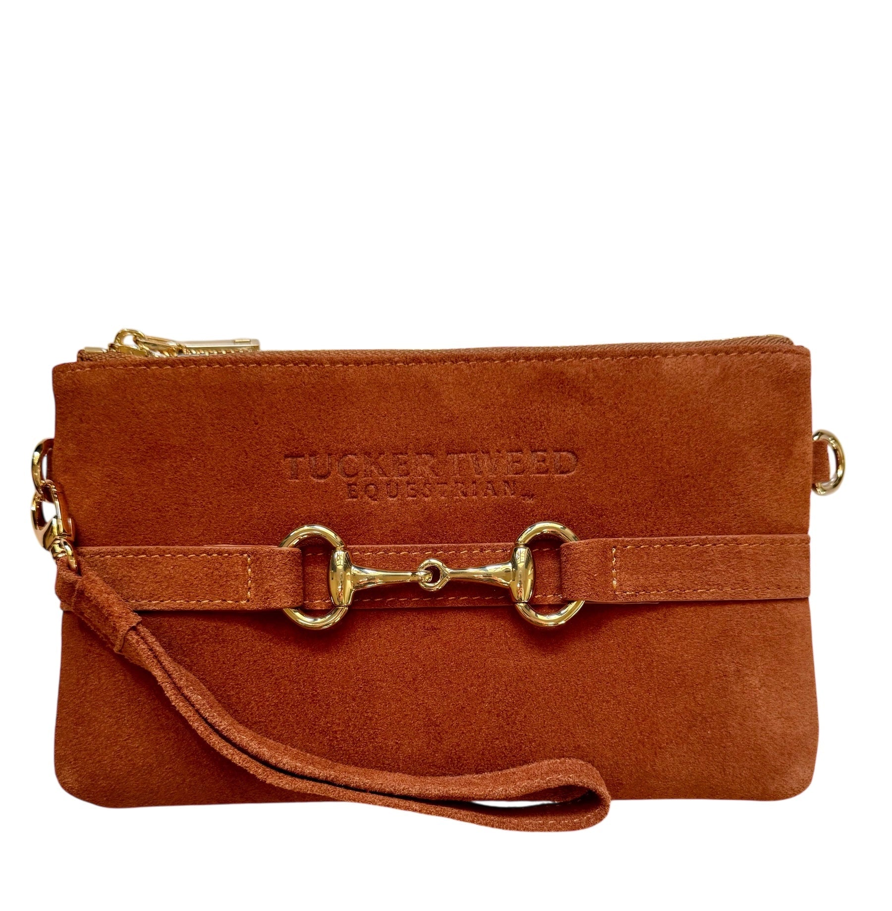 Tucker Tweed Wellington Wristlet Sorrel Suede Edition - Tucker Tweed Equestrian - Equiluxe Tack
