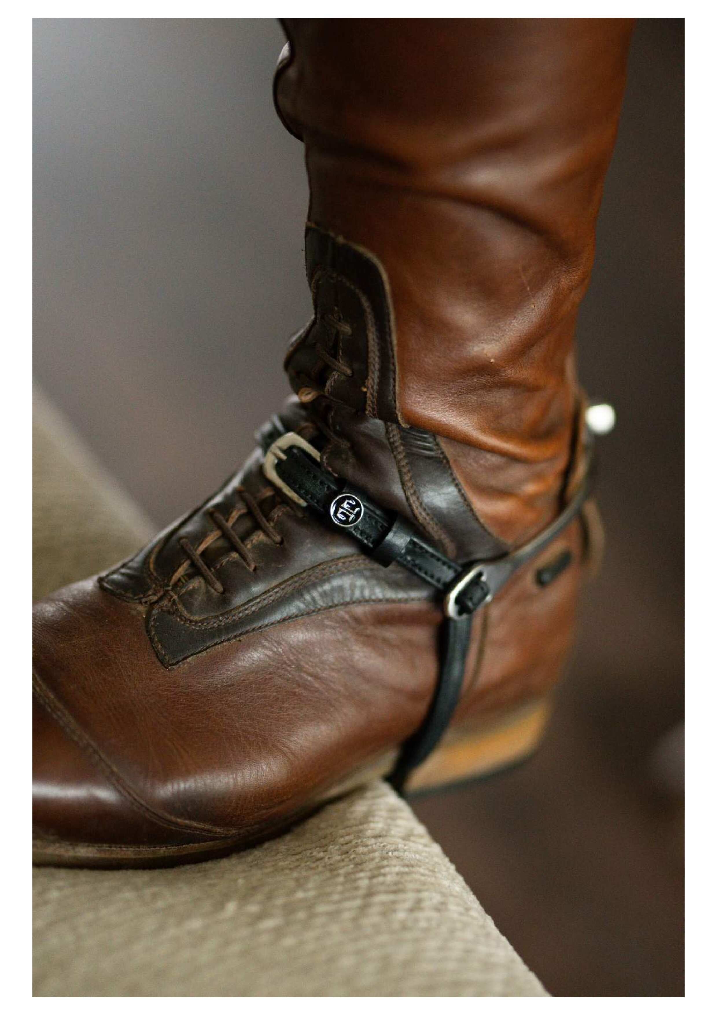 Tucker Tweed x Dreamers and Schemers CUSTOM SPUR STRAPS - Tucker Tweed - Equiluxe Tack