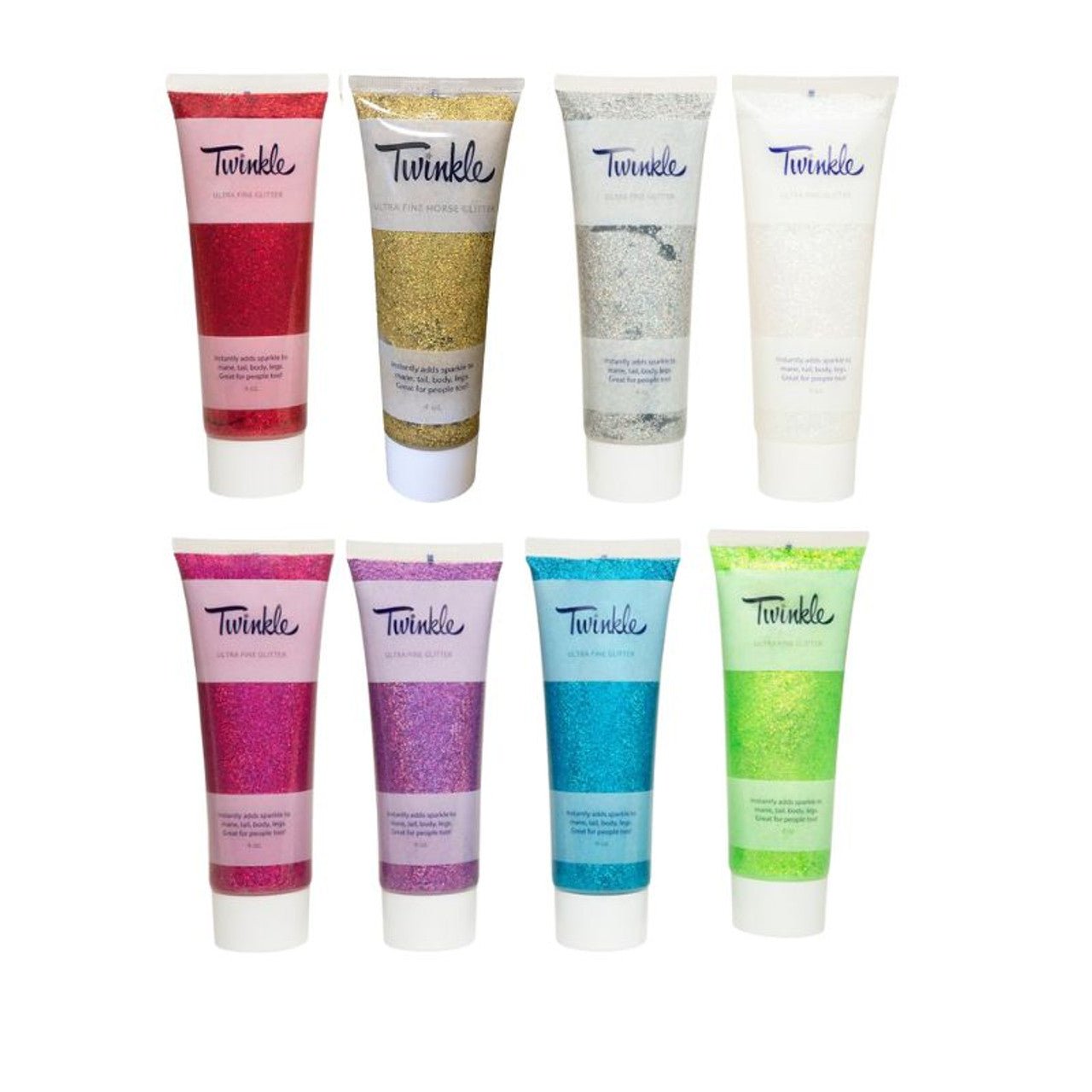 Twinkle Mane & Tail Glitter Gel 4 oz. - Twinkle Toes - Equiluxe Tack